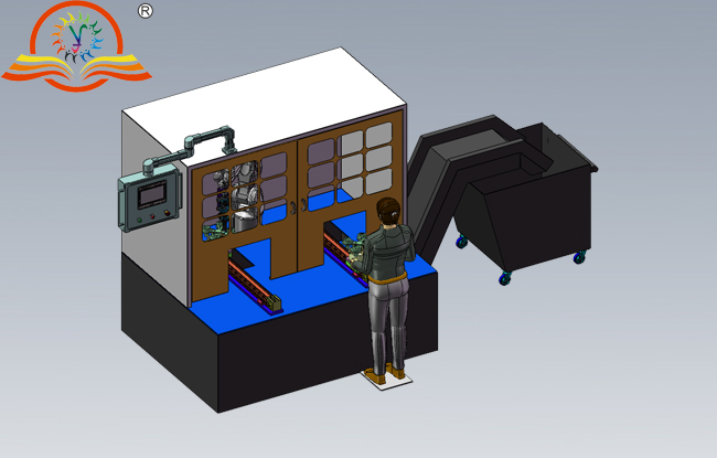 六軸機器人激光冒口切割機SDY-6Z-7900/6000W